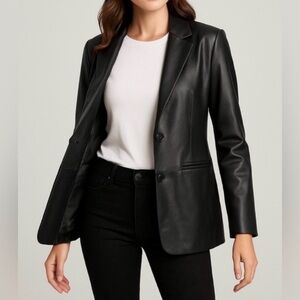 Rebecca Minkoff Leather Blazer